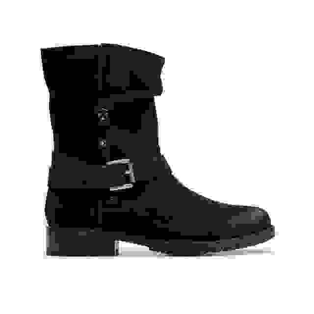 clarks Nissini Pearl Black Suede