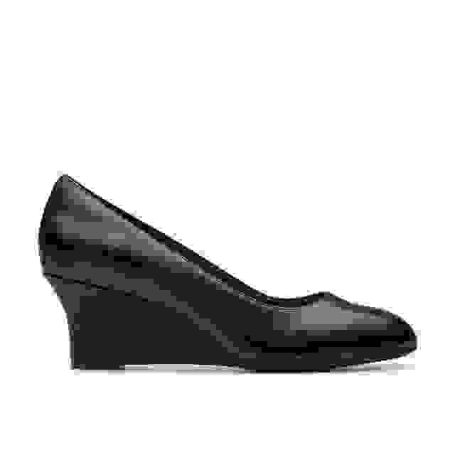clarks Olivette Pearl Black Leather