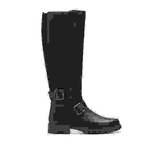 clarks Orinoco2 Tall Black Leather