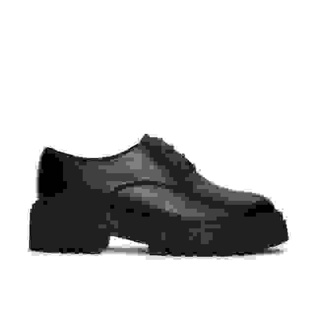 clarks Page Walk Black Leather