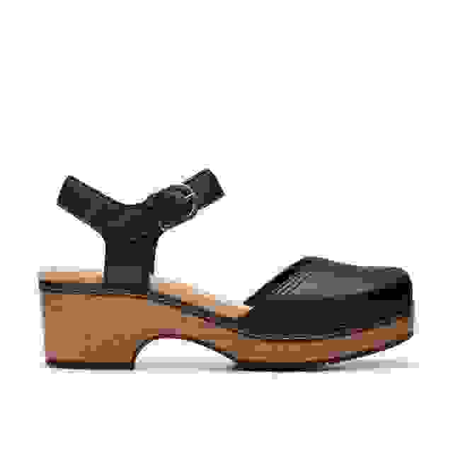 clarks Paizlee Bay Black Leather