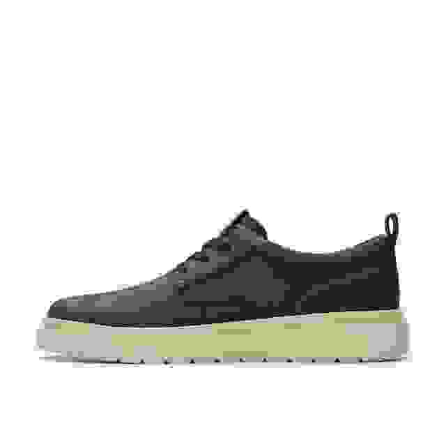 Clarks Polden Lace Navy Leather