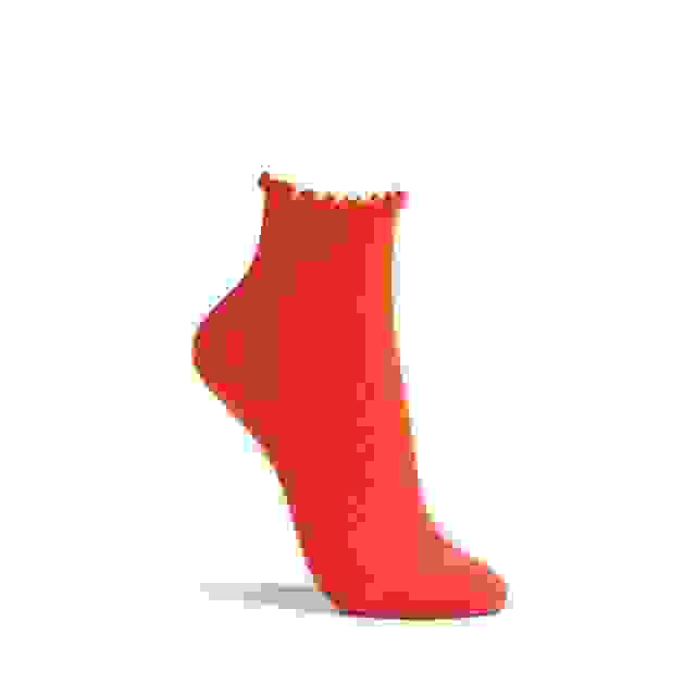 clarks Rosewelt Crew Sock Orange