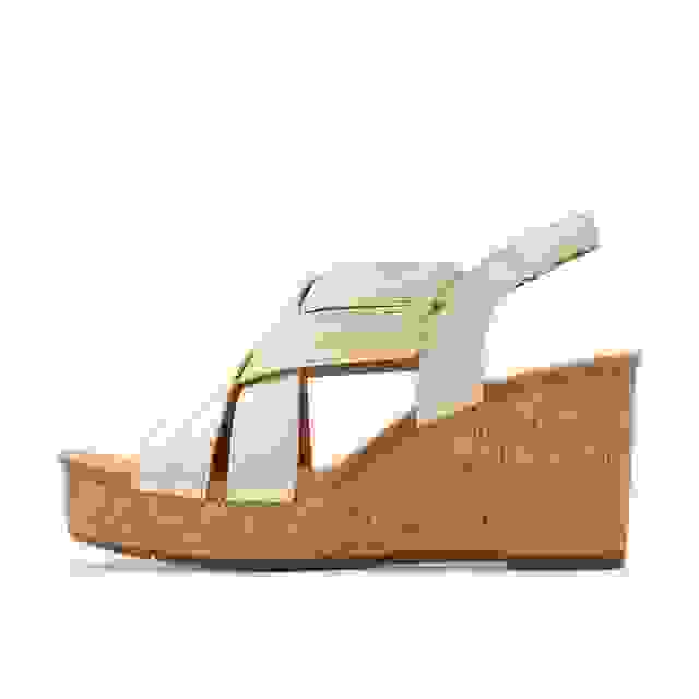 Clarks Sabina Sling Cream Leather