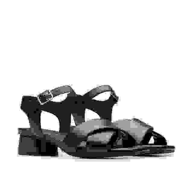 Clarks Serina 35 Cross Black