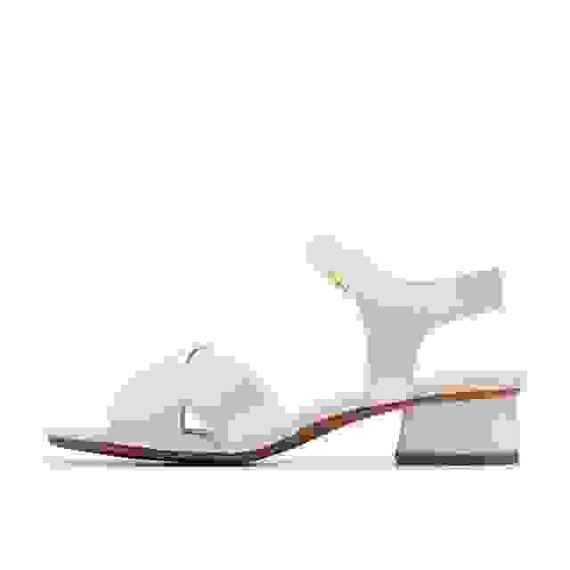 Clarks Serina 35 Cross Cream Leather