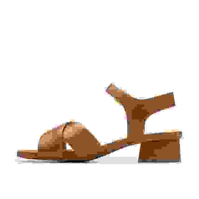 Clarks Serina 35 Cross Tan Leather