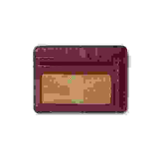 Clarks Shine Credit Card Holder Tan
