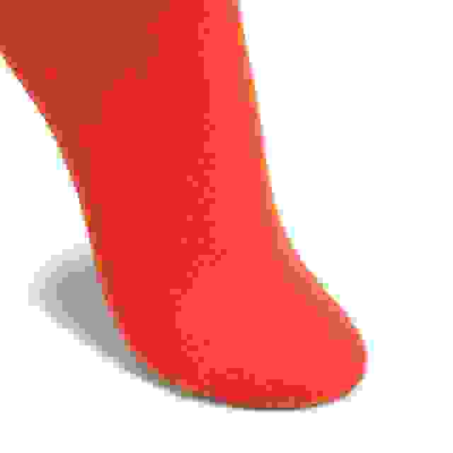 Clarks Solid Dress Crew Sock Orange