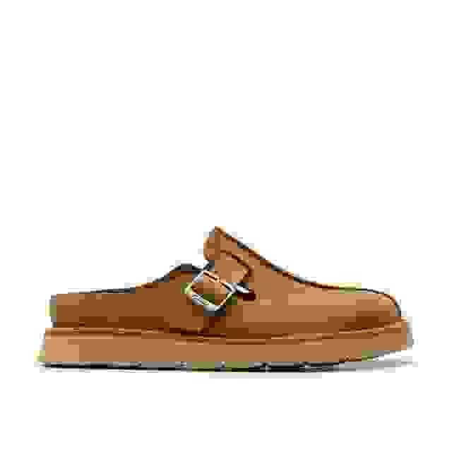 clarks Solsbury Mule Cola Suede