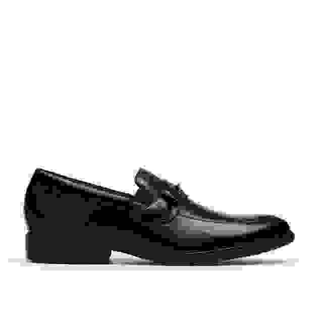 clarks Steadwell Bit Black Leather