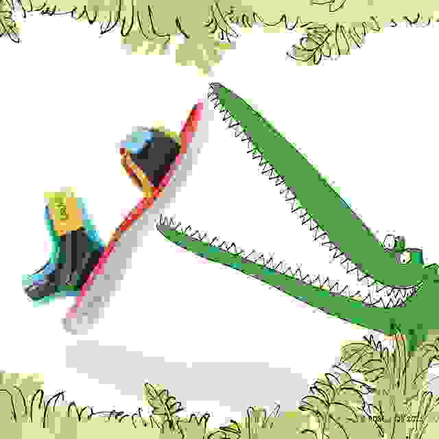 Clarks Surfing Ace Navy Print