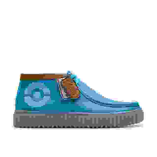 Clarks Torhill Explore X Pokémon Blue Leather