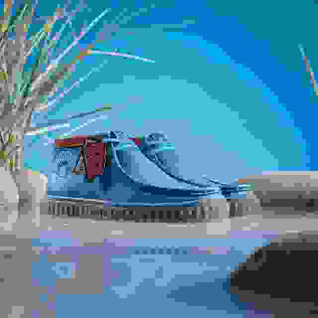 Clarks Torhill Explore X Pokémon Blue Leather