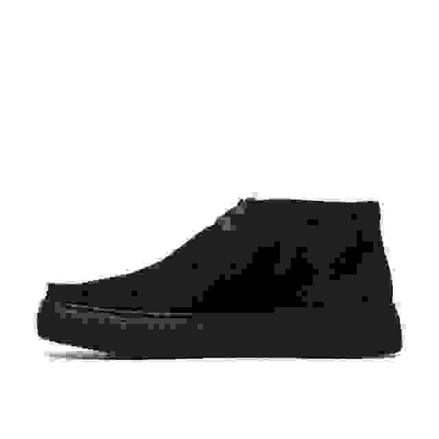 Clarks Torhill Hi Black Suede