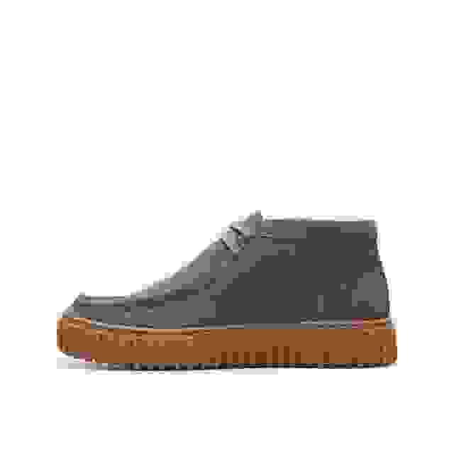 Clarks Torhill Kid Grey Suede