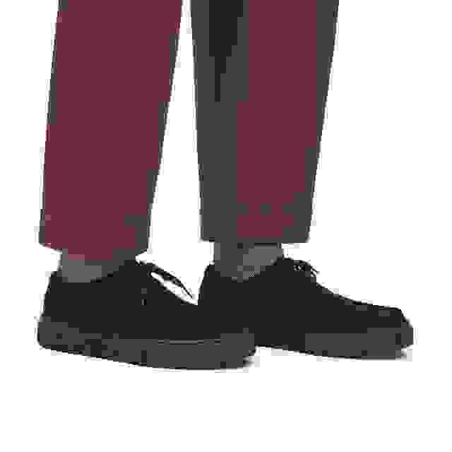 Clarks Torhill Lo Black Suede