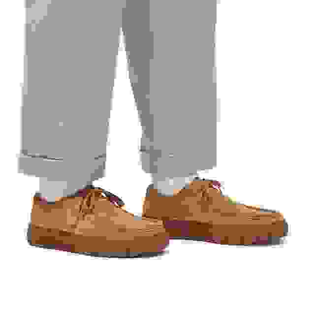 Clarks Torhill Lo Dark Sand Suede