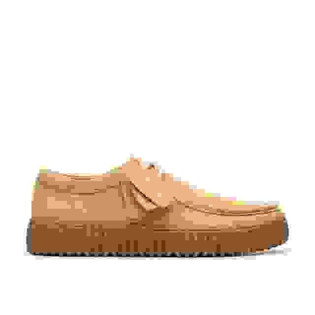 clarks Torhill Lo Golden Tan Suede