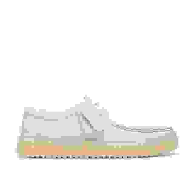 clarks Torhill Lo White Leather