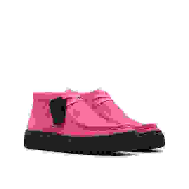 Clarks Torhill Older Fuchsia Suede