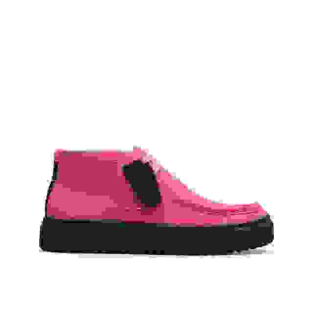 clarks Torhill Older Fuchsia Suede