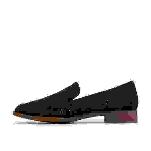 Clarks Trish Cove Black Suede
