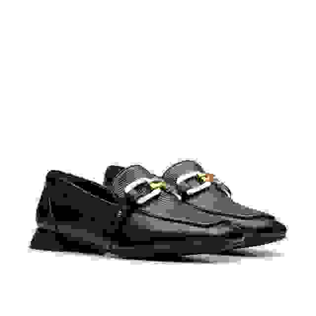 Clarks Ubree 15 Lily Black Combination Leather