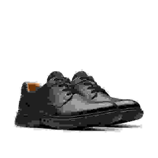 Clarks Un Briley Pace Black Leather