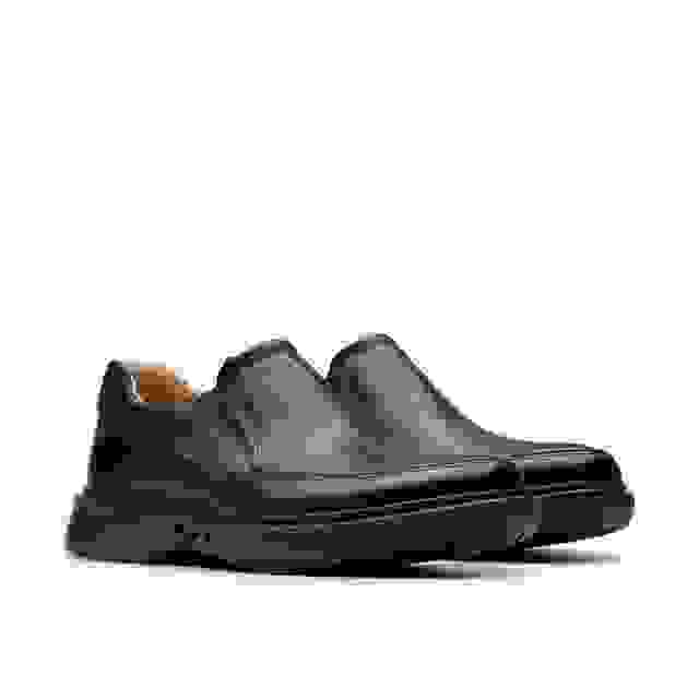 Clarks Un Briley Step Black Leather