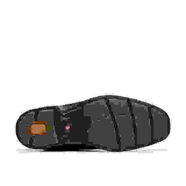 Clarks Un Kendric Way Black Leather