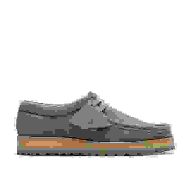 clarks Walla Scout Lo Grey Suede