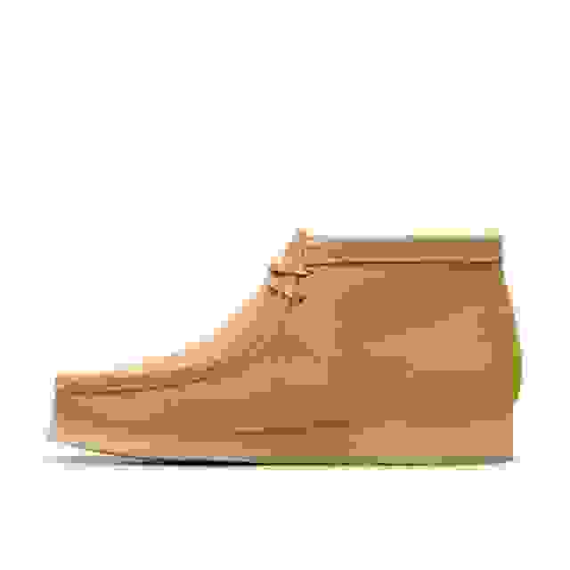 Clarks Wallabee Boot Golden Tan Suede