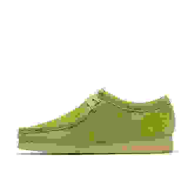 Clarks Wallabee Lime Suede