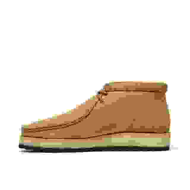 Clarks Wallabee Scout Oakmoss Nubuck
