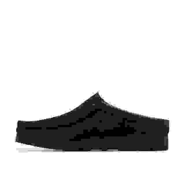 Clarks Wallabee Slip Black Suede