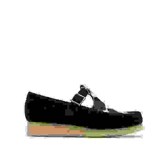 clarks Wallabee T Bar Black Interest