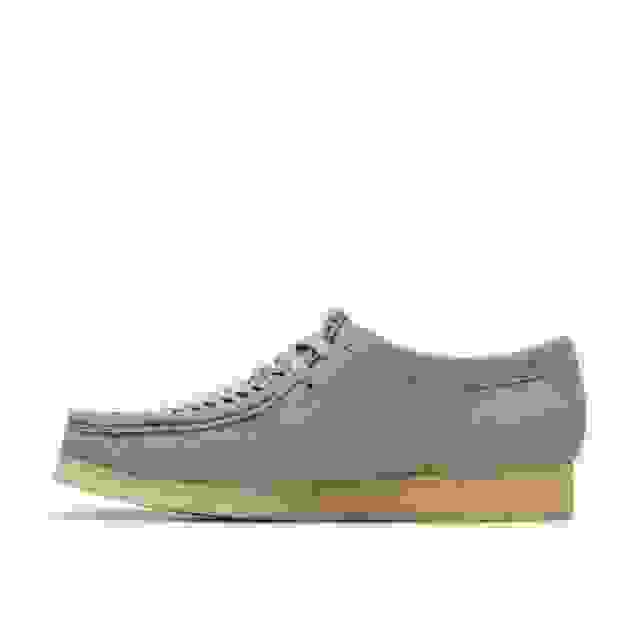 Clarks Wallabee Weave Sage Suede