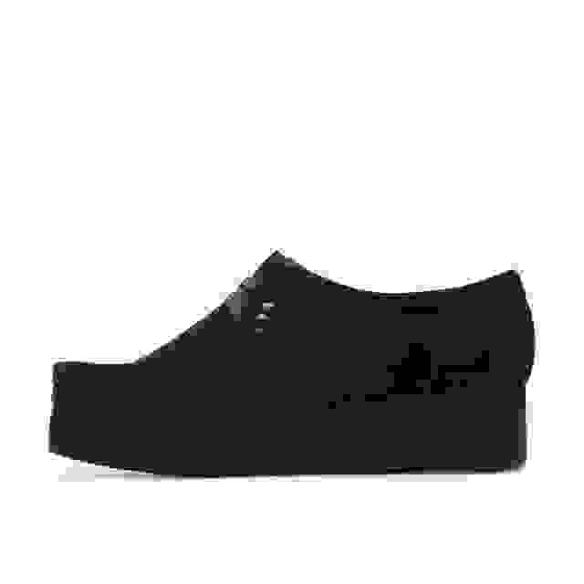 Clarks Wallacraft Bee Black Suede