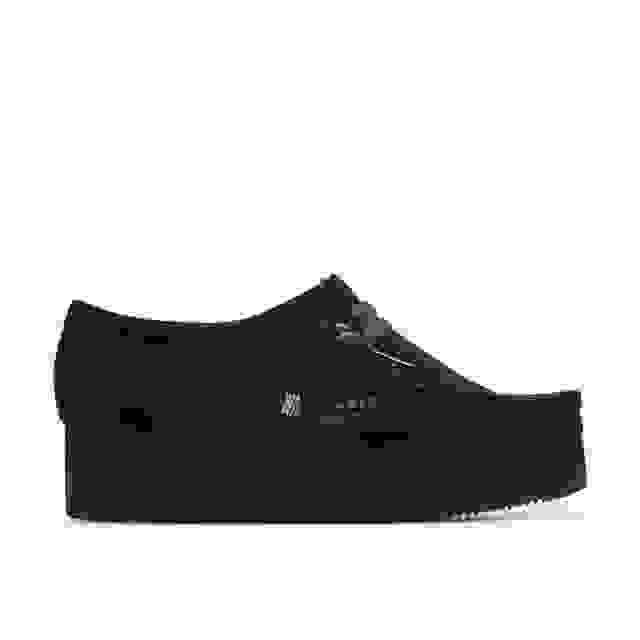 clarks Wallacraft Bee Black Suede