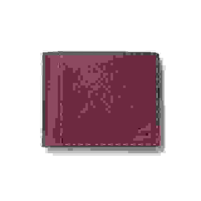 clarks Weathered Pebble Slimfold Wallet Brown