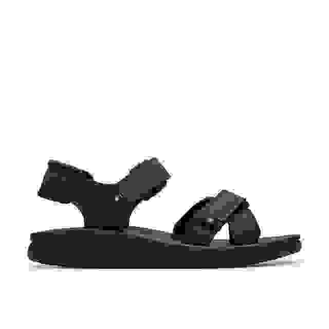 clarks Wesley Shore Black Leather