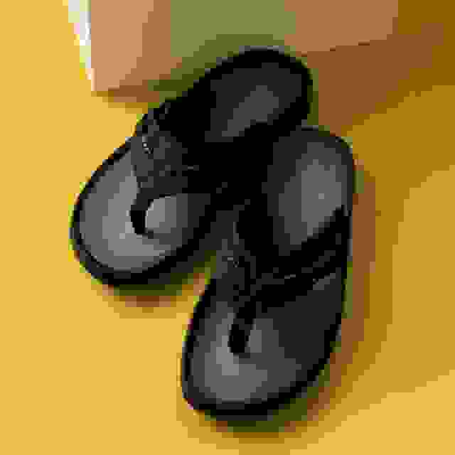 Clarks Wesley Sun Black Leather