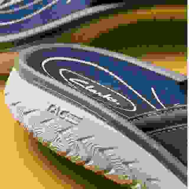 Clarks Wesley Sun Navy Leather