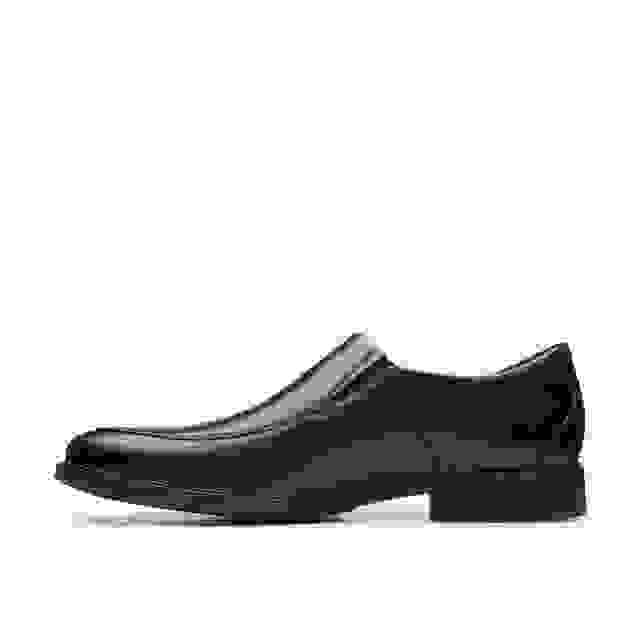 Clarks Whiddon Step Black Leather