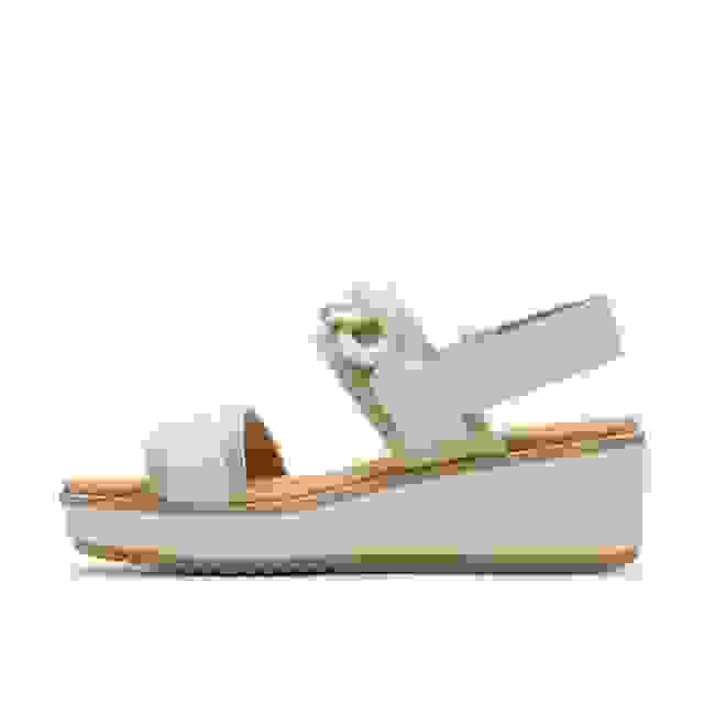 Clarks Wrenly Eve Off White Leather