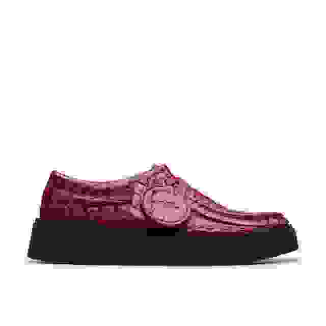 Clarks Martine Rose Torview Women's Burgundy Leather