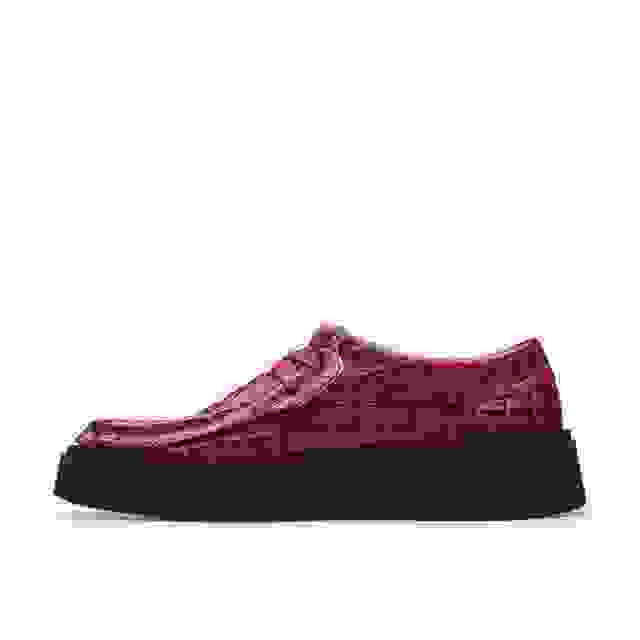 Clarks Martine Rose Torview Women's Burgundy Leather