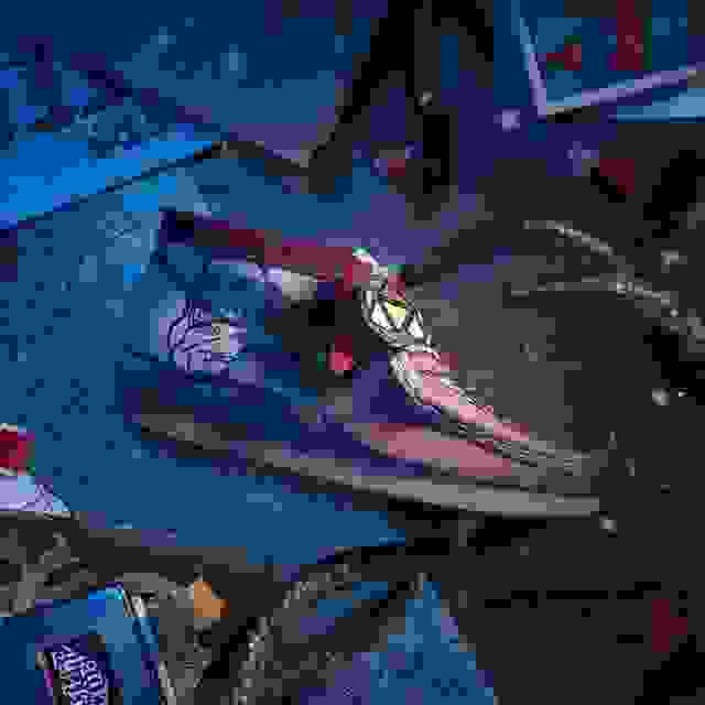 Clarks Stranger Things Wallabee Kid Sand/Dark Interest