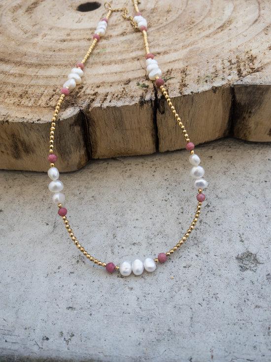 classic collection Dainty Gemstone necklace